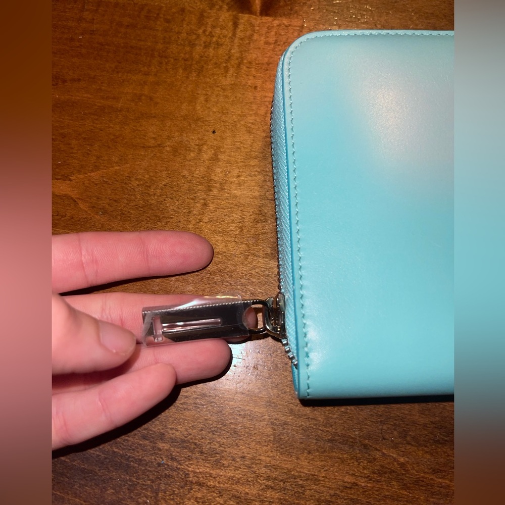 Tiffany & Co. Blue Wallet - Picture 6 of 17